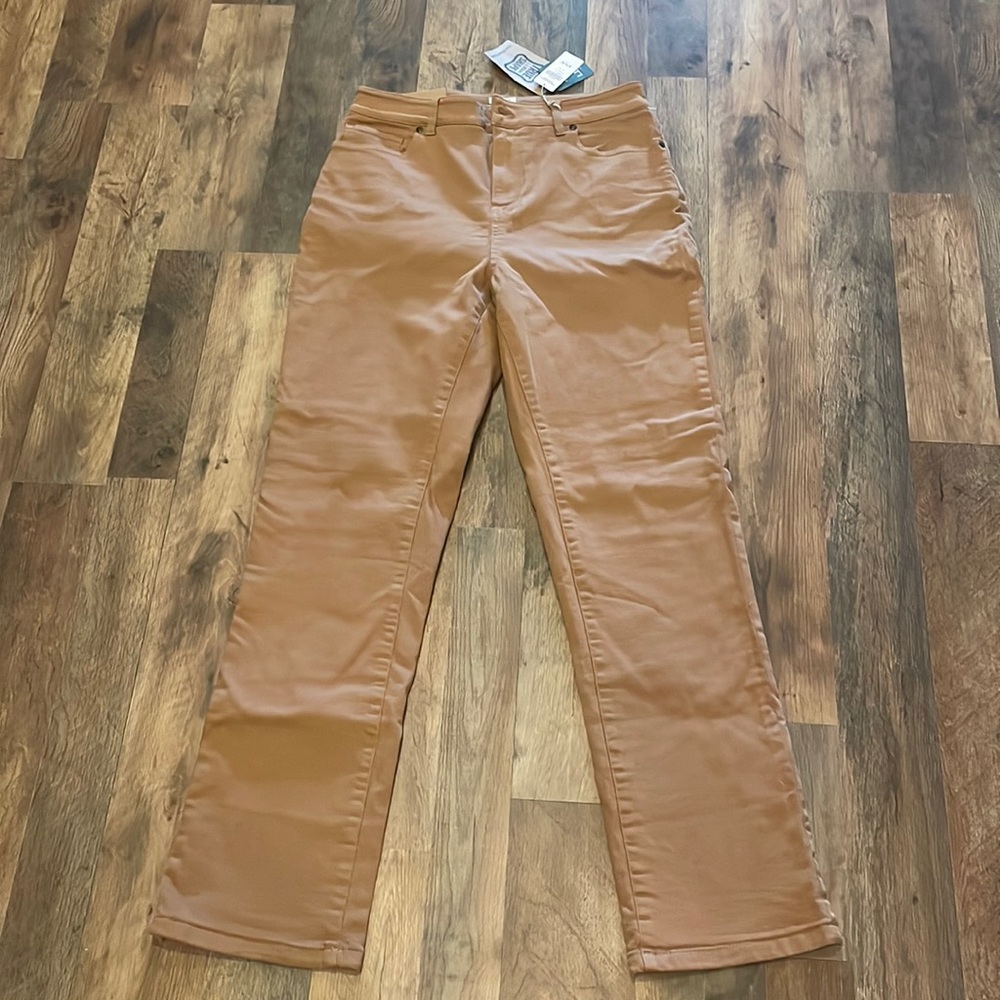 LL Bean True Shape Classic Straight Leg Sz 12 Tall